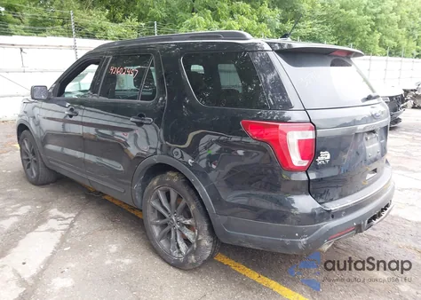 2018 Ford Explorer Xlt из США, поврежденный, VIN 1FM5K8D8XJGB35716